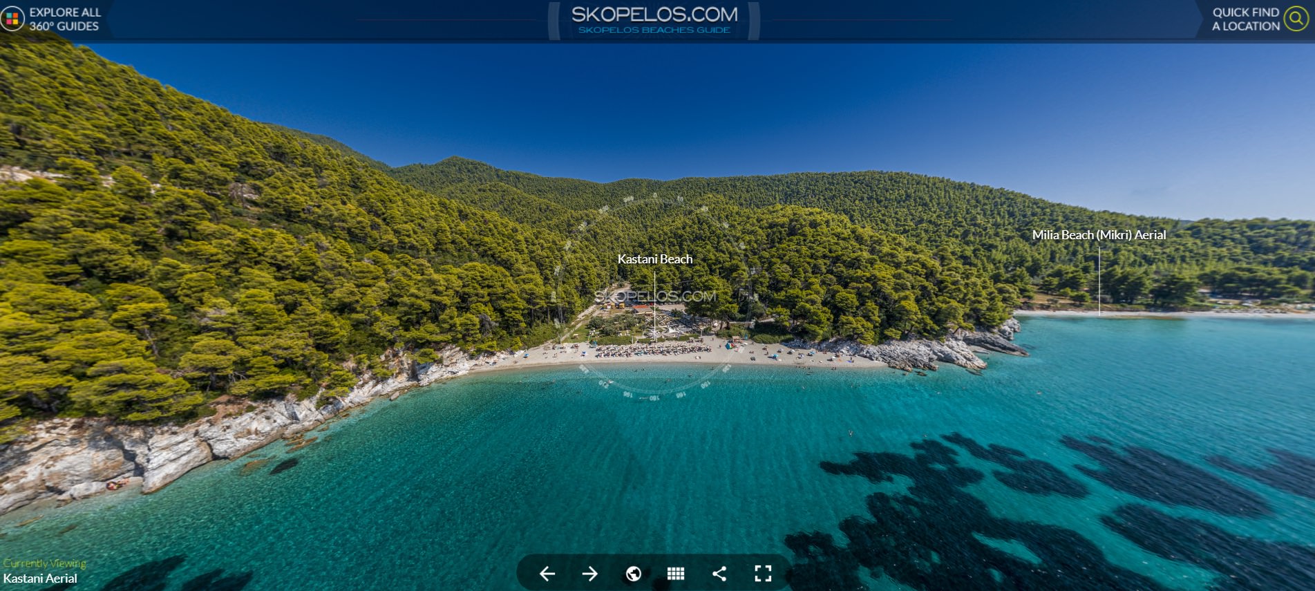 Skopelos Social Media Digital Visual Guide