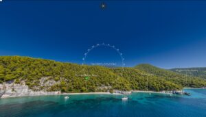 Skopelos Ekatopenintari Beach Beaches Accesiible Only By Boat