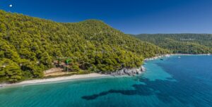 Skopelos Megalo Pefko Beach Beaches Accesiible By Boat