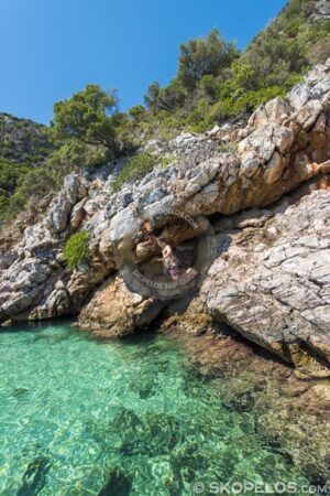 Skopelos Limnonari Beach Seaview Photo