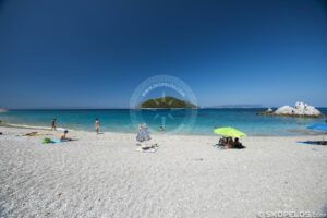 Skopelos Beaches Milia Beach Seaview Photo