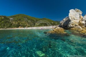 Skopelos Beaches Armenopetra Beach Seaview Photo