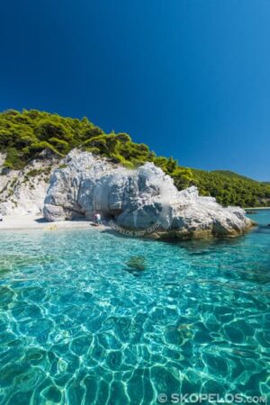 Skopelos Hovolo Beach Seaview Photo