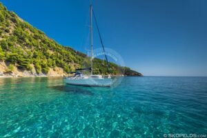Skopelos Velanio Beach Seaview Photo
