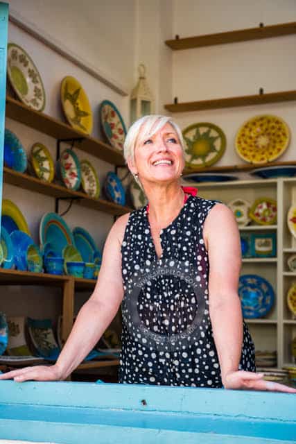 Skopelos Artists Liz McGhie Ceramacist 64