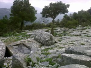 Skopelos Sentoukia, Graves, Archeological Sights, Sightseeings, Sentoukia Tombs, Karia Mountain, Greece