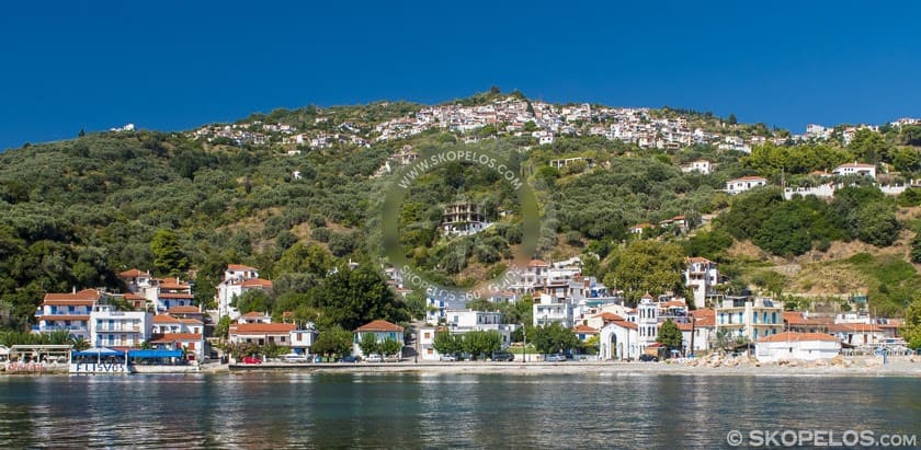Loutraki Port Skopelos, Villages Glossa Ports