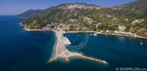 Λουτράκι Γλώσσας Σκοπέλου, Σκόπελος Λουτράκι Λιμάνι, Λουτράκι Γλώσσα, Λιμάνια, Πλοία, Δρομολόγια, Πληροφορίες