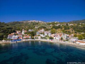 Skopelos Ports Glossa Loutraki Port Aerial Photoσκόπελος Χωριό Λουτράκι, Χωριά , Λουτράκι Λιμάνι, Λιμάνια, Γλώσσα, Βόρειες Σποράδες, Ελλάδα, Καλοκαιρινές Διακοπές