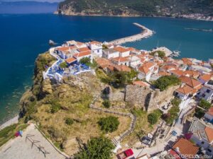 Skopelos Town Aerial Photo