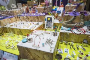 Skopelos Town Shopping Walk Night 03