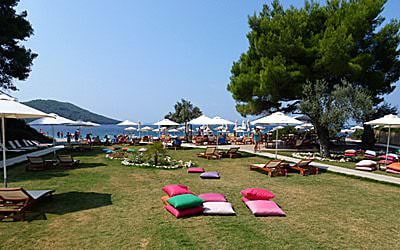 Kastani Beach, Skopelos Beaches, Mama Mia Beach Kastani Beach Bar