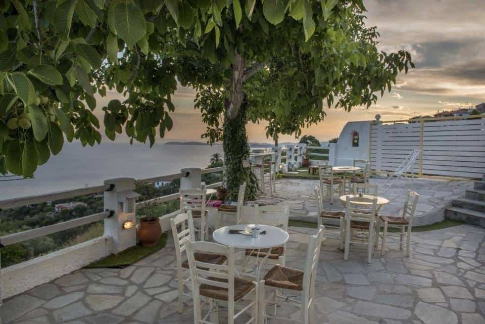 Πσαράκια Καφέ Γλώσσα Σκοπέλου, Διασκέδαση Στη Γλώσσα, Φαγητό Στη Γλώσσα