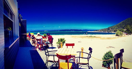 Madalaki Strandbar Hovolo, Strandbars Skopelos. neo klima skopelos