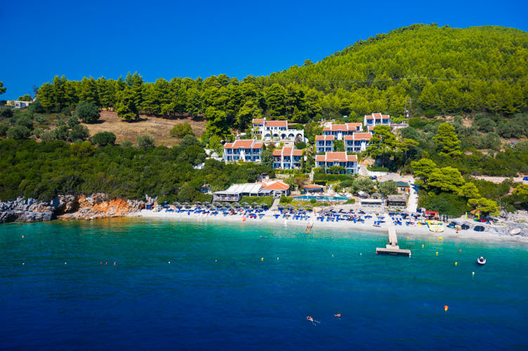 Adrina Hotels, Adrina Beach Hotel, Panormos Skopelos, Hotels Greek Hotels