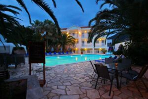 Skopelos Dolphin Hotel, Hotels, Hotel Dolphin, Accommodation, Town, Port, Mamma Mia Island, Aegean Greece
