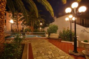 Skopelos Dolphin Hotel, Hotels, Hotel Dolphin, Accommodation, Town, Port, Mamma Mia Island, Aegean Greece