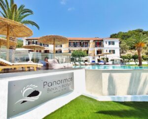 Skopelos Panormos Beach Hotel Hotels Hotels Panormos Beach Pool Accommodation Northern Sporades Greece