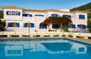 Skopelos Sunrise Village Hotel, Hotels Sunrise Village, Accommodation, Chora, Town, Port, Sporades, Greece