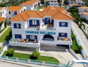 Skopelos Sunrise Village Hotel, Hotels Sunrise Village, Accommodation, Chora, Town, Port, Sporades, Greece
