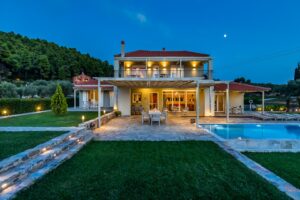 Skopelos Villa Aelia With Private Pool Big Apartments