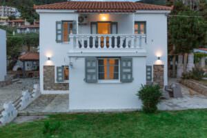 Skopelos Pool Villa Karavos Waterfront Chora Town Myloi