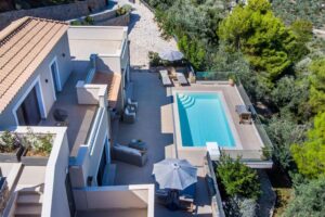 Skopelos Pool Villa Politimi, Pool Villas, Town, Mamma Mia Aegean Greece