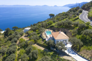 Skopelos Villa Avgi Sunrise Area Pool Sea View