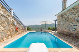 Skopelos Pool Villa Galazopetra Chora Town Pefkias